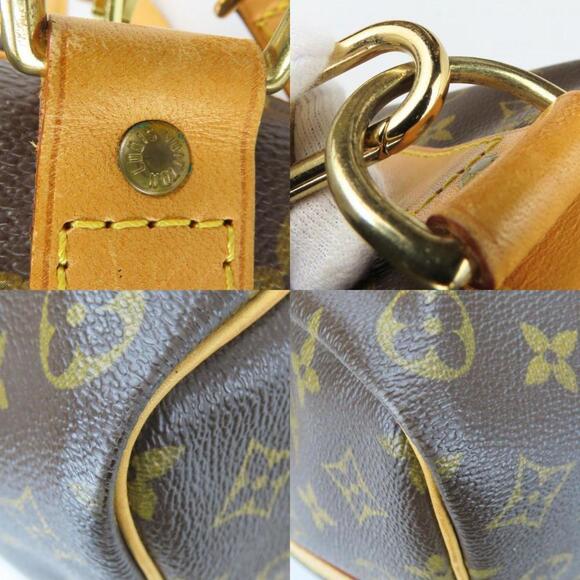 LOUIS VUITTON Authentic Brown Monogram Keepall 50 Boston Bag - Picture 5 of 11